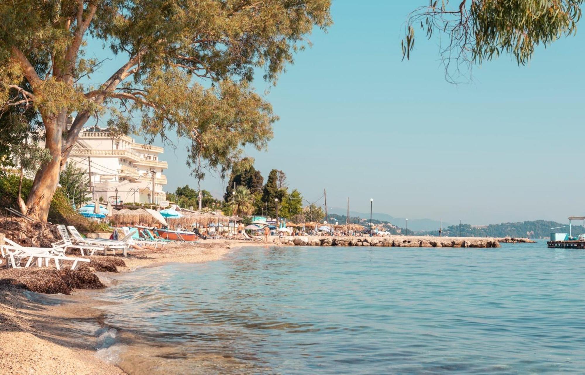 Corfu Hotel Apartments Бенитсес Экстерьер фото